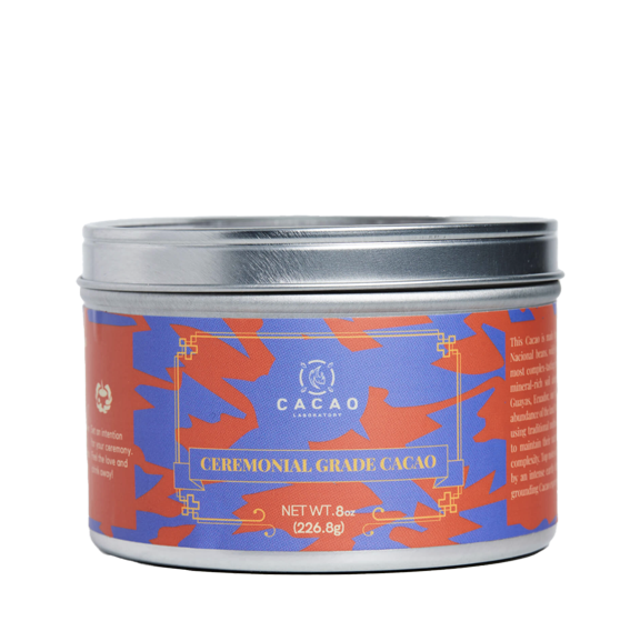 Ceremonial Grade Cacao - Tin